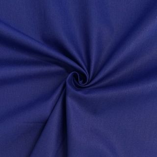 Poplin din bumbac dark cobalt