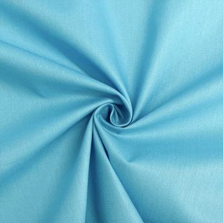 Poplin din bumbac sky blue