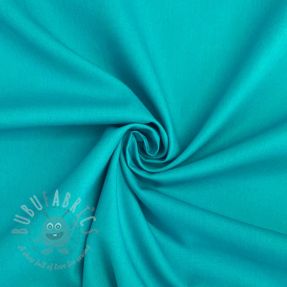 Poplin din bumbac turquoise