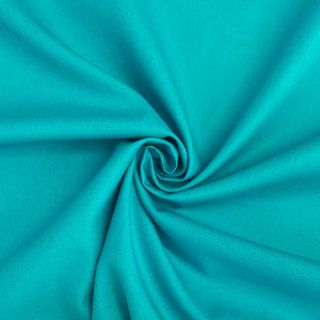 Poplin din bumbac turquoise