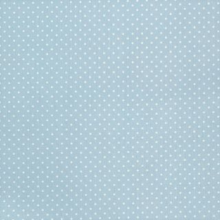 Țesătură din bumbac Petit dots light blue