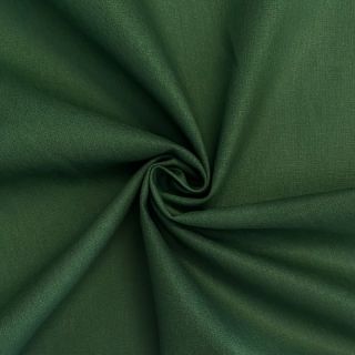 Poplin din bumbac dark green