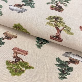Țesătură decorativă Linenlook premium Bonsai