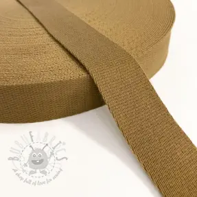 Chingă din bumbac 4 cm brown