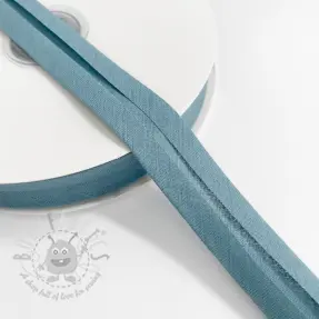 Bordură din bumbac steel blue