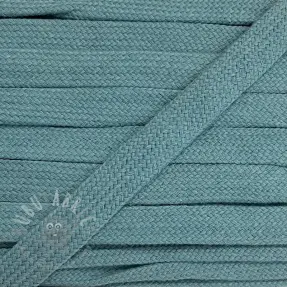 Șnur plat din bumbac 13 mm baby blue