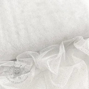 Tul pentru TUTU ROYAL SPARKLE white silver