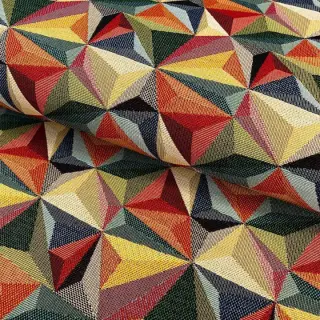 Țesătură decorativă GOBELIN PREMIUM Colourful triangles