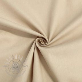 Poplin din bumbac beige