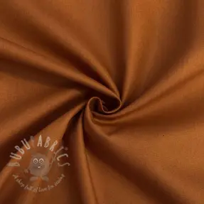 Poplin din bumbac cognac