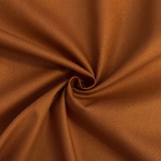 Poplin din bumbac cognac