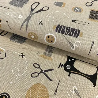 Țesătură decorativă Linenlook Sewing atelier