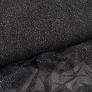 Tul pentru TUTU ROYAL SPARKLE black silver