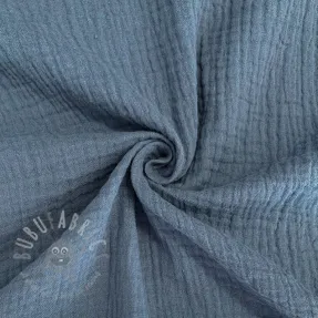 Mușelină jeans blue
