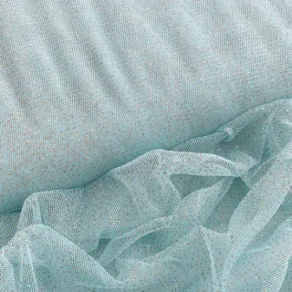 Tul pentru TUTU ROYAL SPARKLE light blue gold