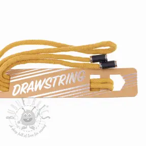 Șnur pentru glugă cu capete 115 cm HEAD3 old yellow