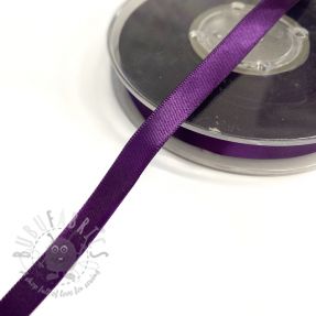 Panglică din satin reversibilă 9 mm purple