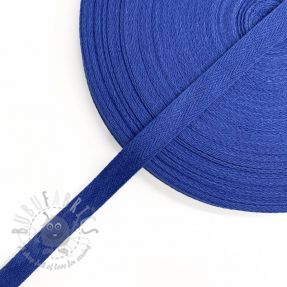 Bandă twill din bumbac 15 mm cobalt