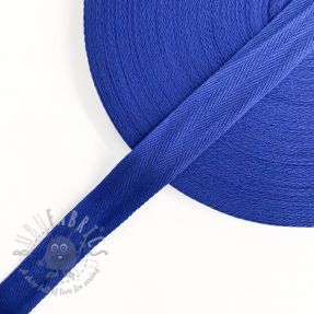 Bandă twill din bumbac 25 mm cobalt