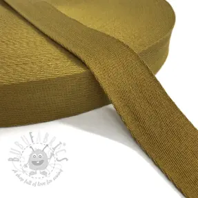 Chingă din bumbac 4 cm golden brown