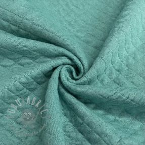 Material textil pentru trening matlasat fresh sage