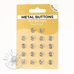 Capsă METAL 8,5 mm silver