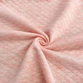 Material textil pentru trening matlasat rose melange