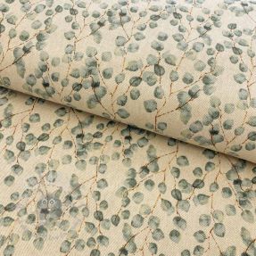 Țesătură decorativă Linenlook Little eucalyptus
