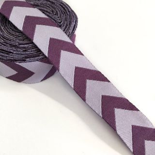 Panglică Chevron purple