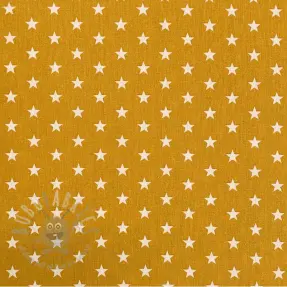 Țesătură din bumbac Petit stars ochre