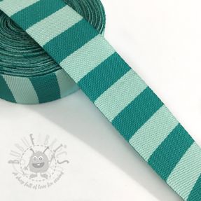 Panglică Stripe mint