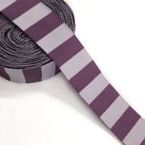 Panglică Stripe purple