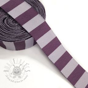 Panglică Stripe purple