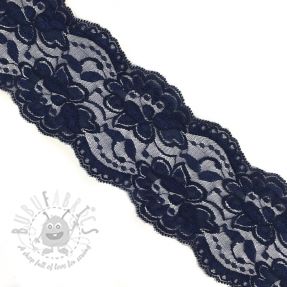 Dantelă Blossom dark blue