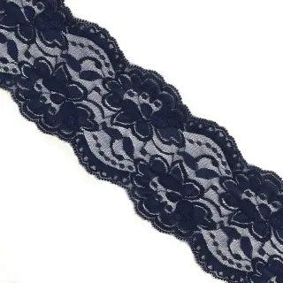 Dantelă Blossom dark blue