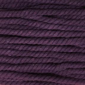 Șnur răsucit din bumbac 12 mm purple