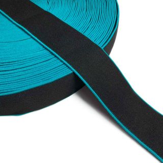 Elastic neted 4 cm Rim aqua