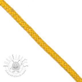 Șnur din lurex 10 mm yellow