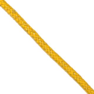 Șnur din lurex 10 mm yellow