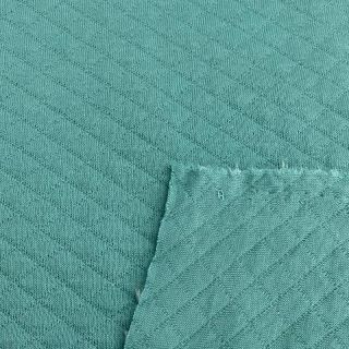 Material textil pentru trening matlasat fresh sage