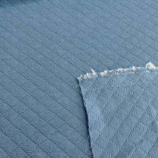Material textil pentru trening matlasat blue