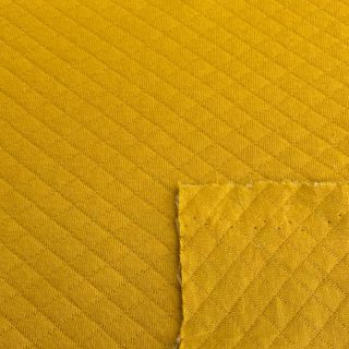 Material textil pentru trening matlasat yellow