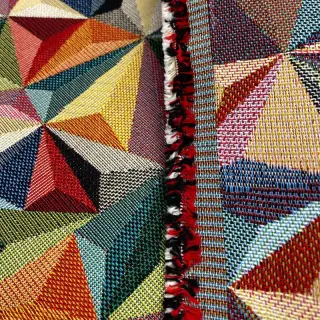 Țesătură decorativă GOBELIN PREMIUM Colourful triangles