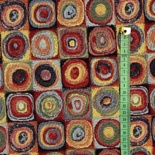 Țesătură decorativă GOBELIN PREMIUM Colourful boxes