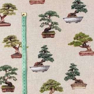 Țesătură decorativă Linenlook premium Bonsai