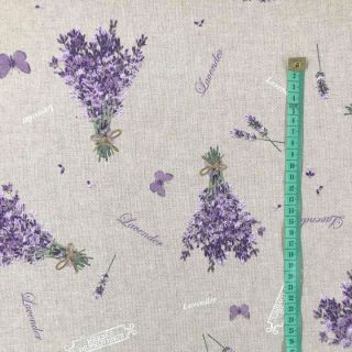 Țesătură decorativă Linenlook Lavender