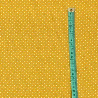 Țesătură din bumbac Petit dots ochre