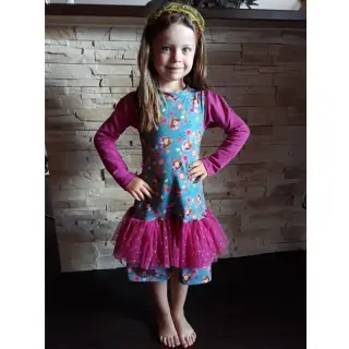 Tul pentru TUTU SPOT dark fuchsia
