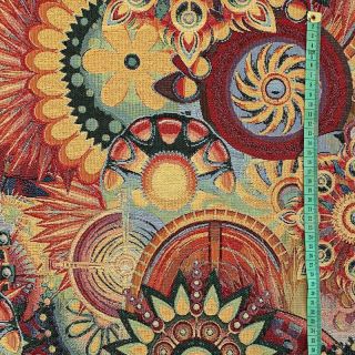 Țesătură decorativă GOBELIN PREMIUM Artistic mandala