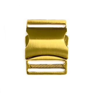 Cataramă trident metalică 40 mm gold